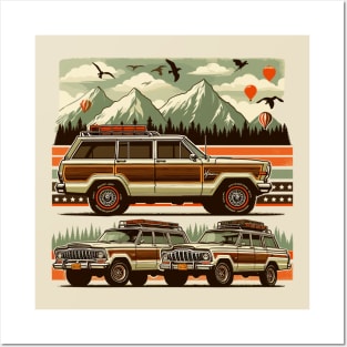 Jeep Wagoneer Posters and Art